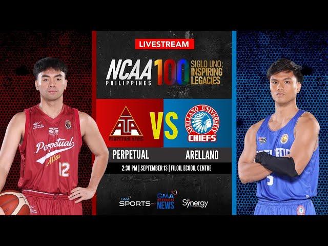 Perpetual vs Arellano (Men’s Basketball) | NCAA Season 100 - Replay