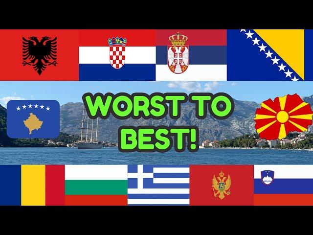 Ranking Balkan Capital Cities: from WORST to BEST!