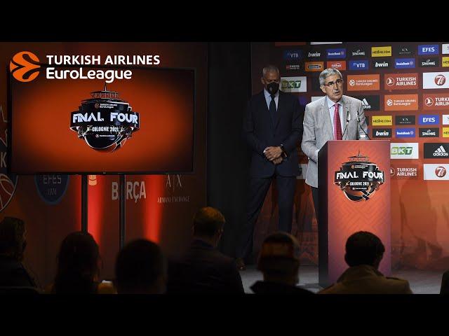 2020-21 Turkish Airlines EuroLeague Final Four Opening Press Conference