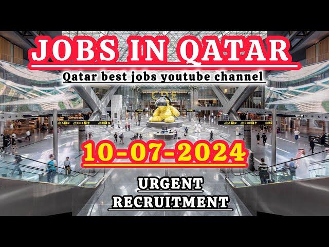 Jobs in Qatar 2024 | High Salary Jobs | Walk-in Interview| Qatar Job #qatarjobs #qatarvacancies #job