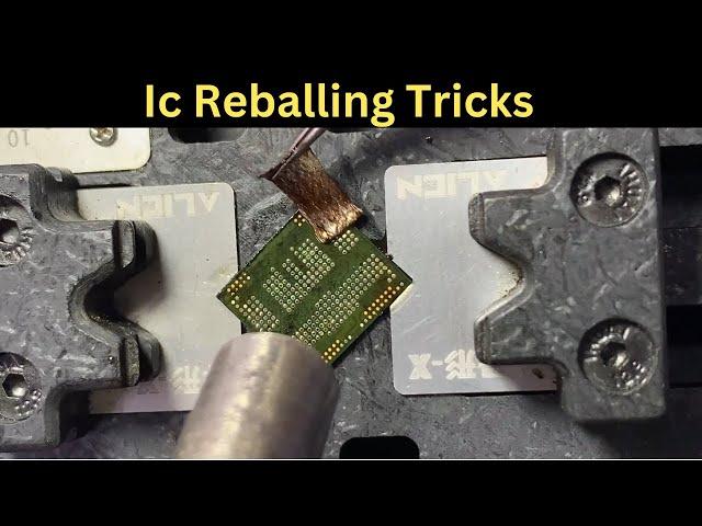 Ic Reballing / How To Reballing Ic