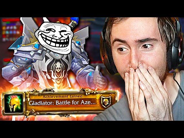 A͏s͏mongold Reacts to Rextroy Ridiculous Arena Comp: Gladiator with NO Healer (2.7k MMR)