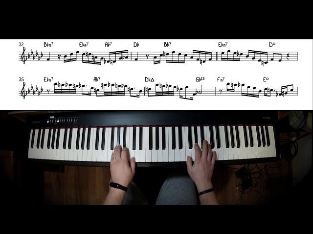 Body and soul - Coleman Hawkins (transcription)  / Tomasz Jachym