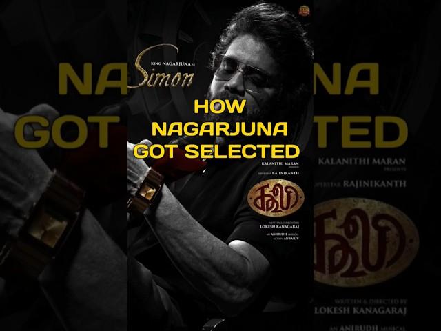 How nagarjuna got selected for coolie #coolie #nagarjuna #rajnikanth #lokeshkanagaraj