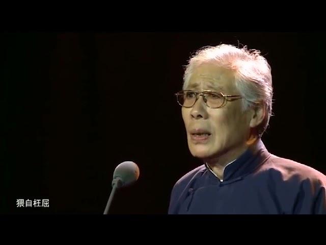 表演艺术家焦晃朗诵诸葛亮《出师表》，如诸葛亮再世