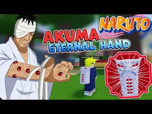 Шиндо Лайф рука Шаринган  Akuma Eternal Hand Shindo Life Наруто Роблокс