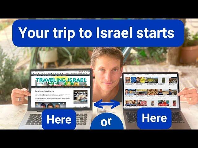 Your tour of ISRAEL starts here! (Tips for a better trip to Israel)