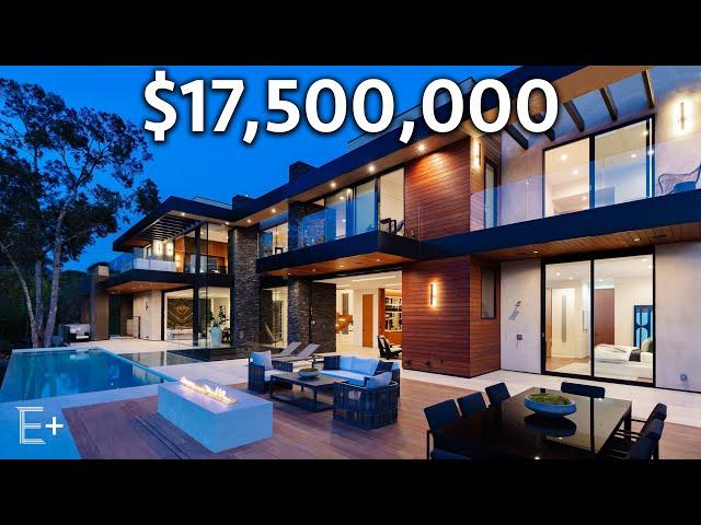 Inside $17.5 Million BEVERLY HILLS Modern Home with Amazing City Views