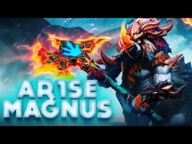 Ar1se Magnus Crazy Hard Win Vs Dendi Qop RAPIER 322 !! Magnus Dota 2 Highlights!