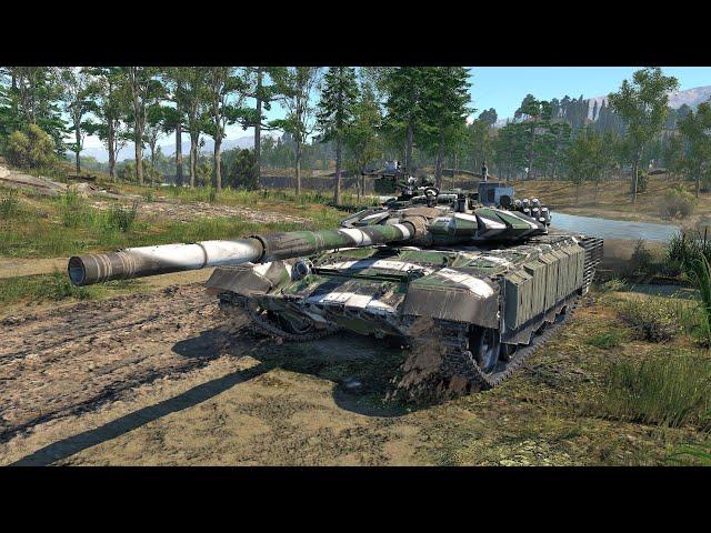 War Thunder: T-72B3 Russian Main Battle Tank Gameplay [1440p 60FPS]