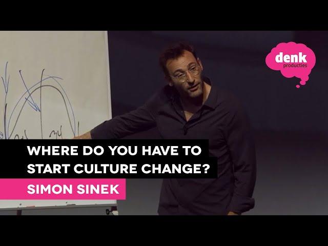 Simon Sinek: How to start a cultural transformation?