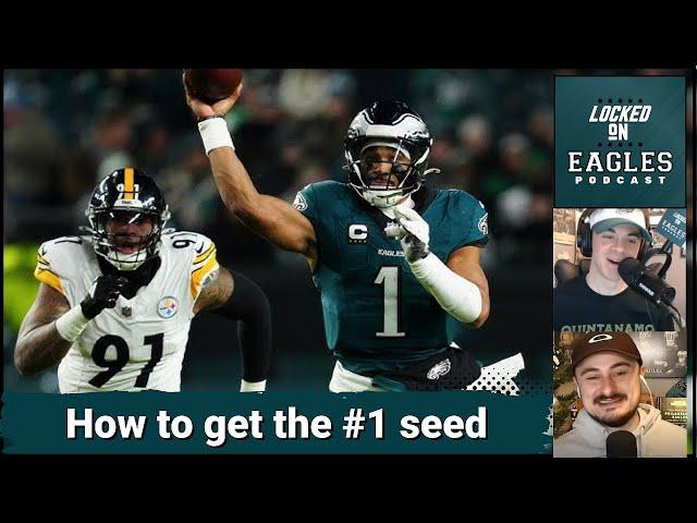 Philadelphia Eagles BYE WEEK SCENARIOS! How can the Eagles get the #1 seed in the final 3 games?