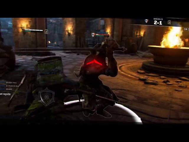 FOR HONOR / krayzzer  : Kensai prestige 1 vs Sentinelle prestige 5
