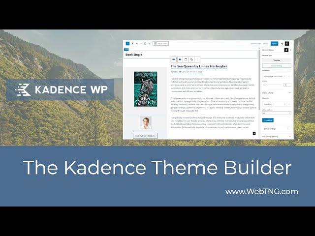 The Kadence Theme Builder