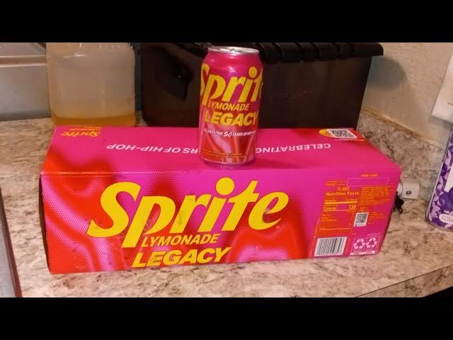 NEW SPRITE LEMONADE  LEGACY  Review