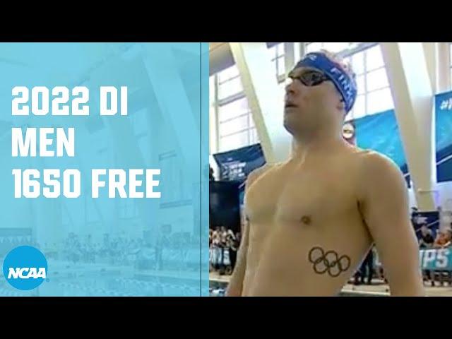 Men's 1650 Freestyle | 2022 NCAA swimming championships