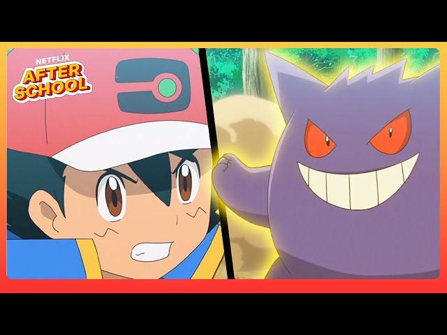 Gengar VS Metagross Battle  Pokémon Ultimate Journeys | Netflix After School