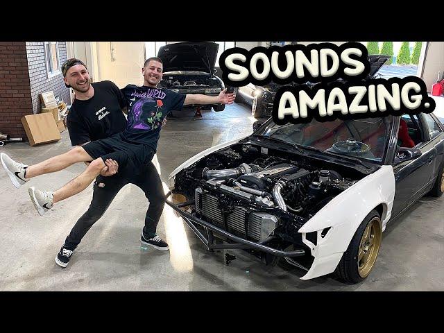 1JZ SWAPPED S13 - FIRST TEST DRIVE IN 9 MONTHS (COMPLETELY DIFFERENT CAR)