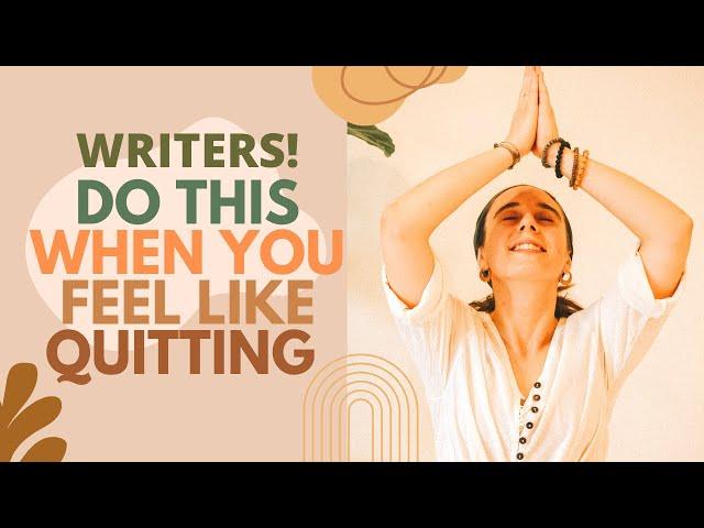 Overcome Writer's Block and Embrace Your Writing Journey - POWERFUL 8 MIN Meditation