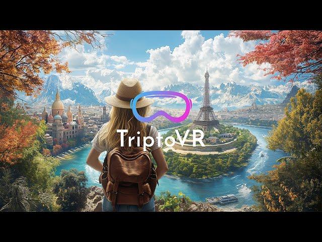 Travel the world in VR with TriptoVR on your Meta Quest (2-3-pro) and Pico headset!