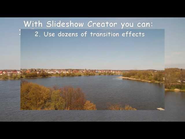 Bolide Slideshow Creator - an easy way to create video slideshow