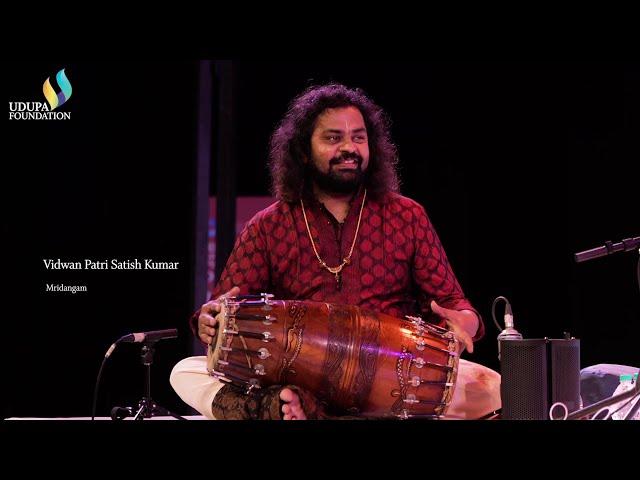 Vidwan Patri Satish Kumar I Mridangam Solo I Udupa Music Festival 2020 I Udupa Foundation