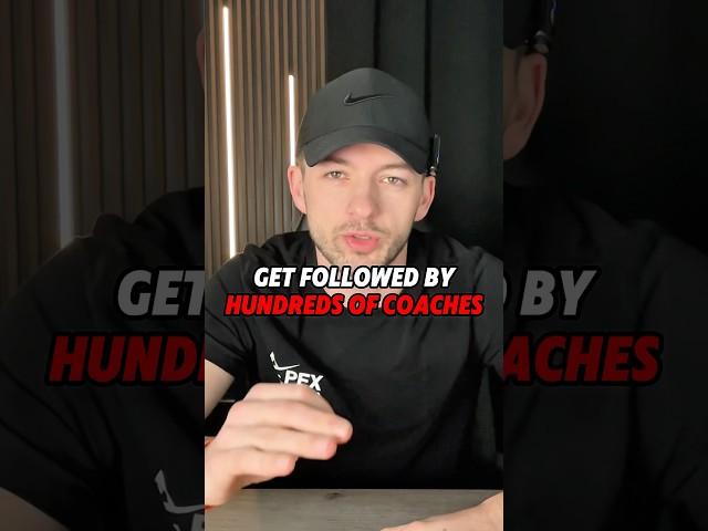 Get followed be hundreds of college coaches!  #basketball #baseball #football #sports #shorts