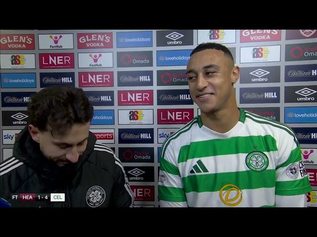 Adam Idah & kuhn post match | Hearts vs Celtic 1-4 | Sky Sports News #celtic #football #parkhead