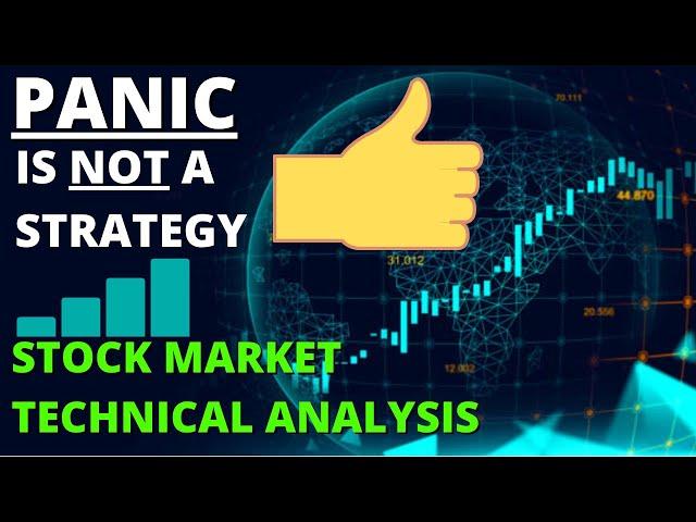 TIME TO PANIC? Stock Market Technical Analysis | S&P 500 TA | SPY TA | QQQ TA | DIA TA | SP500 TODAY