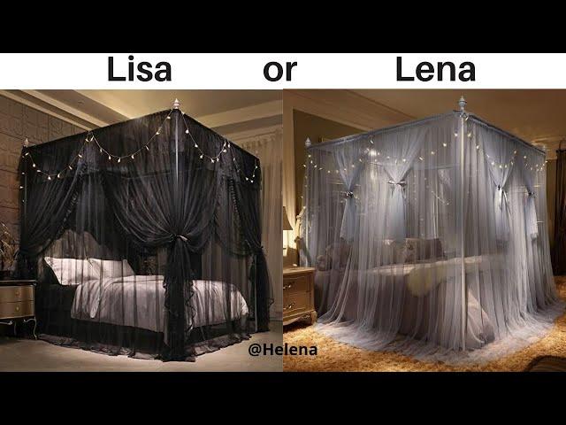 LISA OR LENA  - MAKEUP & DRESSES & ACCESSORIES - @helena035