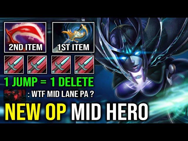 NEW IMBA MID PA First Item Echo Sabre 1 Jump = 1 Delete Unlimited Crit 100% Hard Counter ALL Dota 2