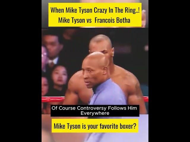 Mike Tyson vs Francois Botha