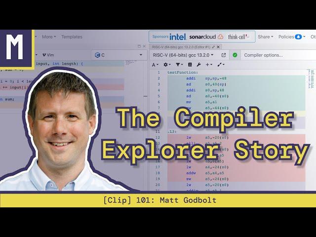 The Compiler Explorer Story | Matt Godbolt