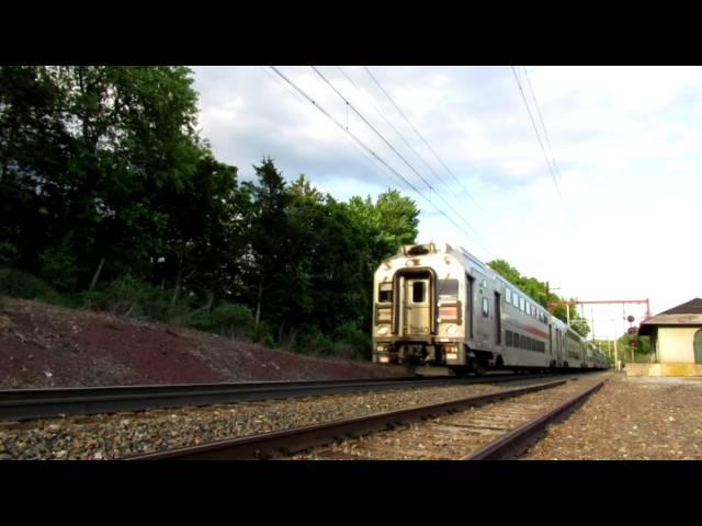 A Few NJ Transit Trains in Far Hills