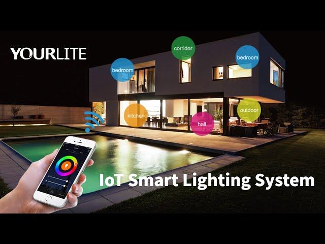 IoT Smart Lighting System – Lighting Automation System | Smart Lighting Solution | Smart Home