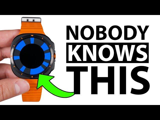 Samsung Galaxy Watch Ultra HIDDEN Features!