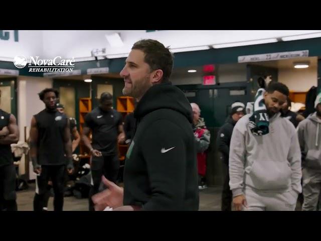 Eagles Nick Sirianni Fiery Speech + Owner Jeffrey Lurie Breaks Down Team After 300th Win