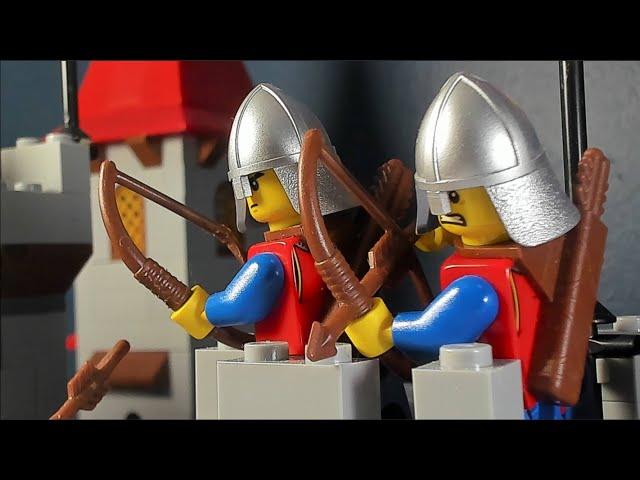 Lego Medieval Castle Siege Ft. Godbricks 3-in-1 Lion Knight Castle