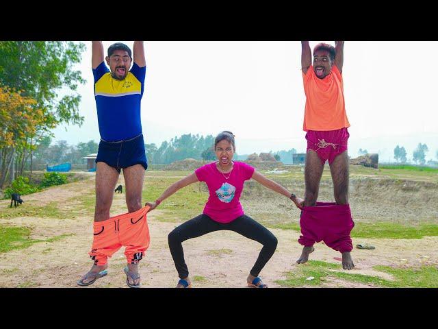 Top New Funniest Comedy Video  Most Watch Viral Funny Video 2024, Episode 12 ,By Bom Fun