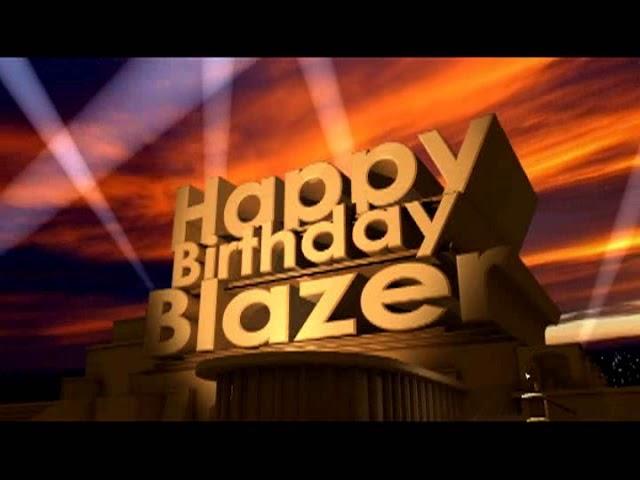 Happy Birthday Blazer