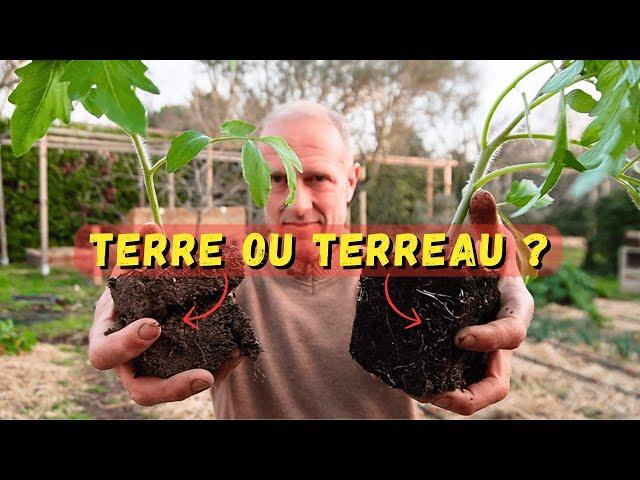 Terre ou terreau pour nos semis en contenant ? #potager