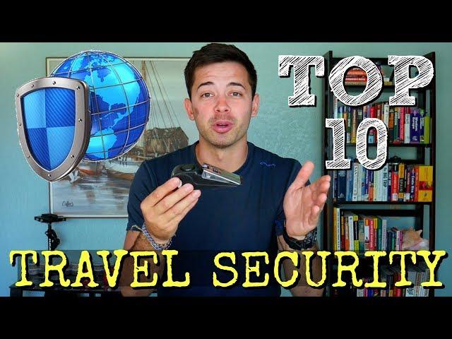 Travel Security Gear // TOP 10 ITEMS!