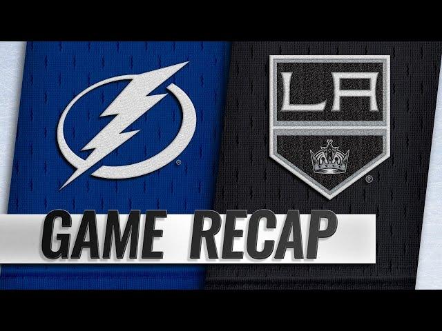 Kucherov, Stamkos power Lightning past Kings, 6-2