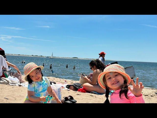 #Vlog 2024 YIL, YOZ, OKEANGA 1-KUNIMIZ ️ #Aisha #vlogs #aqsh #manhattan #beach #summer #newyork