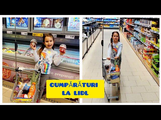 LIDL - Iana și mami la cumpărături #shopping #lidl #grocery