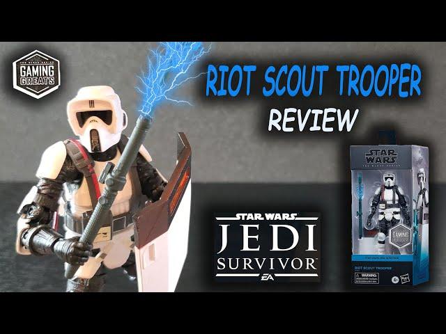 Riot Scout Trooper (Jedi Survivor) Star Wars Black Series - REVIEW