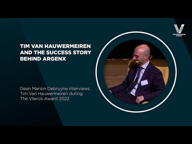 Insight Talk: Tim Van Hauwermeiren and the success story behind argenx