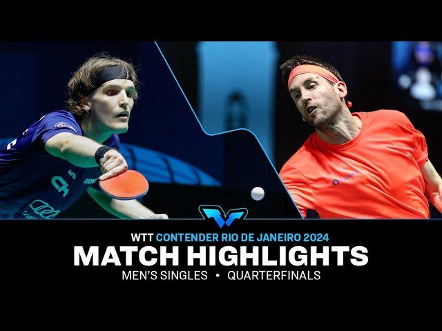 Luka Mladenovic vs Steffen Mengel | MS QF | WTT Contender Rio de Janeiro 2024