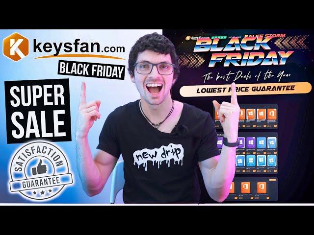 Best Black Firday Software Deals! - Keysfan Super Sale Event (Windows 10, 11, MS Office 2021, etc.)