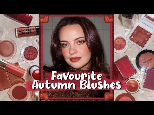 Favourite Fall Blushes!  | Julia Adams